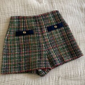 Sandro Tweed Shorts